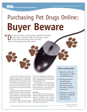 Cover page of PDF version of this article, including a photo of a computer mouse and paw prints left by a dog or cat crossing the page.