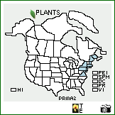 Distribution of Prunus maritima Marsh.. . Image Available. 