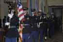 Color Guard opens the dinner gala at the Ritz Carlton Hotel in Washington, DC