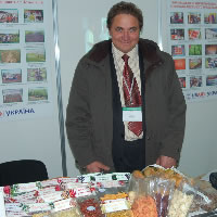 Petro Fedyna, head of 'Agrodvir', a farmers cooperative in Lviv Oblast, and an AMP client