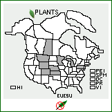 Distribution of Euphorbia esula L. var. uralensis (Fisch. ex Link) Dorn. . 