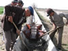 The USAID-funded project is helping farmers to restore their irrigation systems and improve harvests from their fields