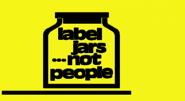 Label Jars Not People