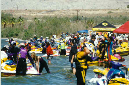 Personal watercraft races