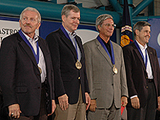 The U.S. Astronaut Hall of Fame inducted four members in its 2008 class.