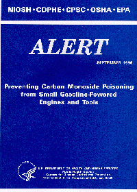 cover image of NIOSH Alert  96-118