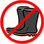 Rubber boots offer NO protection from a lighting strike