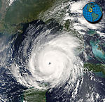 Hurricane Rita (Cat. 5, September 22, 2005 - Click to enlarge