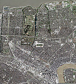 New Orleans before and after Katrina - Click to enlarge