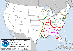 Click for current Day 1 convective outlook
