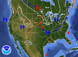 Weather map