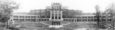 Little Rock Central High School under construction in 1927.