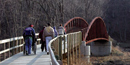 Yellow River Bridge Trail Heading Towards the Heritage Addition
