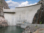 photo: Crystal Dam - view from downstream