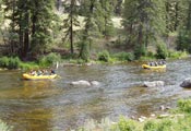photo: Rafting on the Taylor River - tributary to the Gunnison River