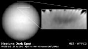Hubble Finds New Dark Spot on Neptune