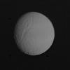 Cratered surface of Tethys