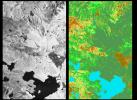 Space Radar Image of Yellowstone Park, Wyoming