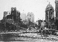 San Francisco after the 1906 earthquake