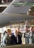 U.S. Defense Secretary Robert M. Gates tours the facilities at McChord Air Force Base, Wash., July 7, 2008.  