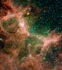 Eagle Nebula Flaunts its Infrared Feathers