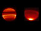 Saturn's Infrared Temperature Snapshot