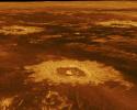 Venus - 3D Perspective View of Lavinia Planitia