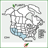 Distribution of Orobanche cooperi (A. Gray) A. Heller. . Image Available. 