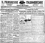 Il Progresso Italo-Americano reports the Triangle Shirtwaist Fire, 1911.