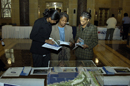 Local civic and community based organizations exhibit information about programs and volunteer opportunities in the Dept. of Commerce main lobby