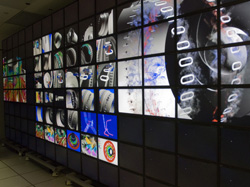 MOFFETT FIELD, Calif. – The power to visualize highly complex information in a way that’s easier for the human mind to grasp is taking a giant leap forward with the advent of NASA’s new hyperwall-2 system unveiled today at Ames Research Center.