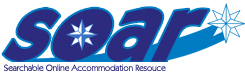SOAR Logo: Searchable Online Accommodation Resource Logo