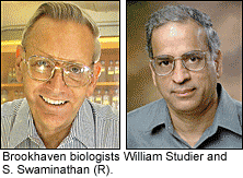Photo of Studier and Swaminathan