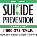 Image:  Suicide Prevention Banner - Link to the Sucide Prevention Website