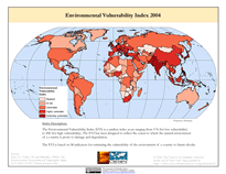 Download Environmental Vulnerability Index Map Below