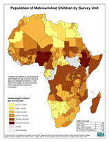 Download Underweight Children Population Africa Map Below