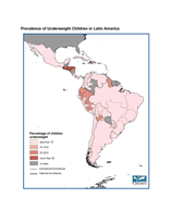 Download Underweight Children Prevalence Latin America Map Below
