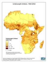 Download Underweight Children Under5 Africa Grid Map Below