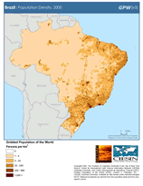 Download Population Density 2000 Brazil Map Below