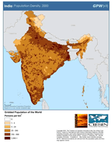 Download Population Density 2000 India Map Below