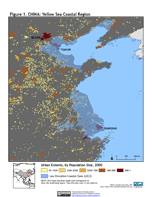 Download CHINA urban areas and 10m LECZ Map Below