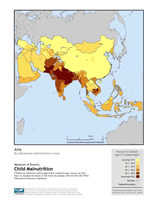 Download Child Malnutrition Asia Map Below