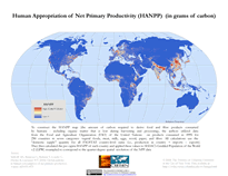 Download Human Appropriation Net Primary Productivity Map Below