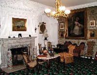 The Longfellow House parlor.