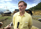 Deputy Secretary of State Robert Zoellick at Mou Road Signing Ceremony. AP/Wide World Photo