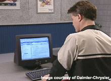Parts Clerk - copyright © 2006 DaimlerChrysler - used with permission