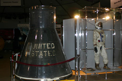 Gemini Capsule and space suit