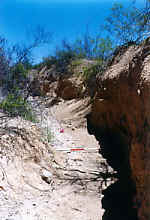 Eroding channel