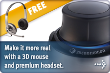 Free Headset with 3d Space Navigator Purchase!