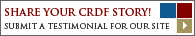 Share Your CRDF Story! Submit a testimonial for our site